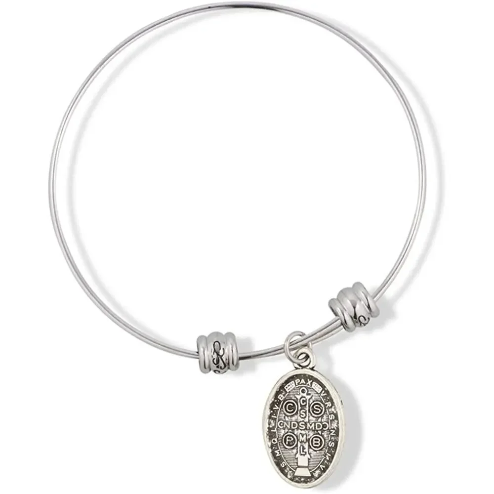 St Benedict Medal San Benito Religious Jewelry Bracelet